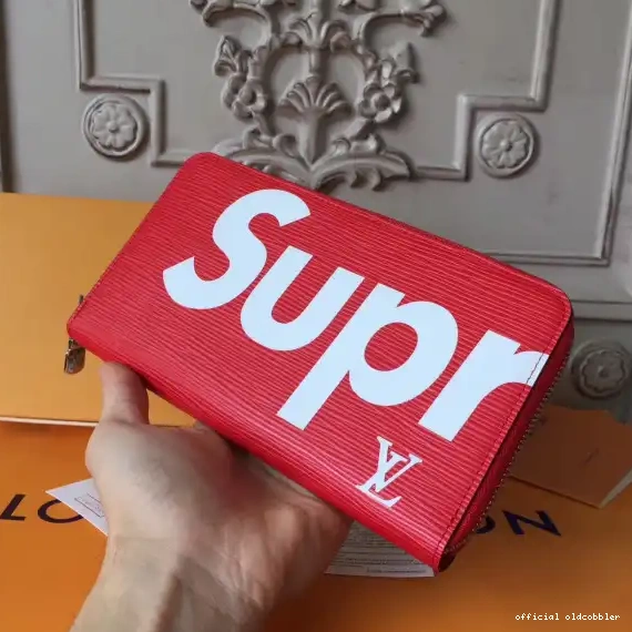 Official oldcobbler supreme Louis Vuitton Zip wallet 0612